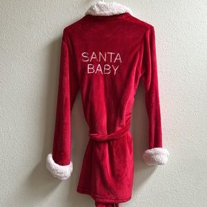 SANTA BABY ROBE. Brand New